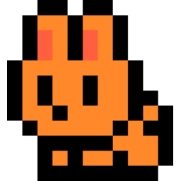 pixel, 픽셀아트, 도트, 동물, animal, 픽셀, chinese, symbol, 12지신, 십이지신, rabbit, hare, 토끼, 토끼띠