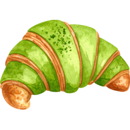 베이커리, 빵, 크로아상, 크로와상, 녹차, 딸기, 잼, 디저트