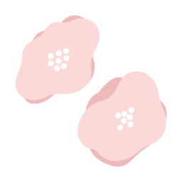 벚꽃, 벚꽃잎, 봄날, 봄, 봄꽃, 꽃, 벚꽃일러스트, 벚꽃손그림, 연인, 데이트, 분홍, 벚꽃벡터, 흩날리는, 꽃잎, 손그림