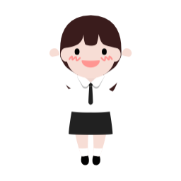 학생, 행복한, 캐릭터, 귀여운, 화이팅, 수능, 미소, 