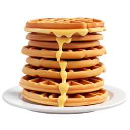 waffle, 와플, 빵, bread, 간식