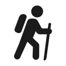 sports, athletics, 스포츠, 아이콘, 운동, 체육, 등산, 하이킹, 트레킹, 산행, 배낭여행, 야회, 활동, 도보, 여행, 건강, 산책, 레저, 아웃도어, 자연, 산악회, hiking, 등산하는, 사람, 중, 지팡이, 클라이밍, 오르기