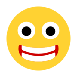 이모지, 이모티콘, 웃음, 행복, 미소, 기쁨, 만족감, 즐거움, 친근함, 긍정