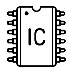 아이콘, chip, 반도체, 기술, 테크, 일러스트, 벡터, 인공지능, 전자