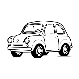 자동차, car, 차, 색칠, 칼라링, 컬러링, 색칠하기, 운송, 차량, 부터, 미술, 그림, 기계, 바퀴