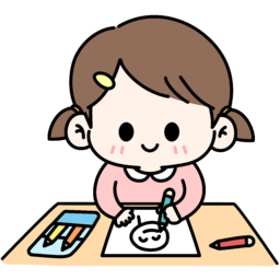 유치원, 어린이집, 여자아이, 소녀, 그림, 그리는중