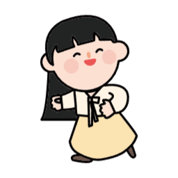 사람캐릭터, 한복, 템플스테이, 외국인, 한복체험, 한복캐릭터, 달리기, 명절, 추석, 설날