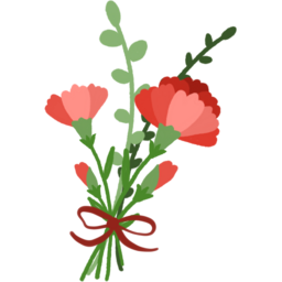 카네이션, 꽃, 감사, 사랑, 어버이날, 스승의날, 축하, 일러스트, 가족의달, 가정의달, carnation, flower, 기념일, 카네이션스티커, 어버이날스티커ㅅ, 스승의날스티커