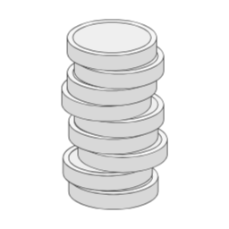 동전, 코인, 돈, 금융, 재테크, 투자, 저축, 자산, SVG, 라인