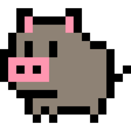 픽셀, 도트, pixel, chinese, zodiac, symbol, animal, 동물, 12지신, 십이지신, 띠, 12간지, pig, piglet, 돼지, 돼지띠