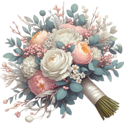 꽃, 꽃다발, 축하, 축하꽃다발, 웨딩꽃다발, 부케, 웨딩부케, 청첩장꽃, 청첩장부케, 꽃다발일러스트, flower, bouquet, wedding, watercolor