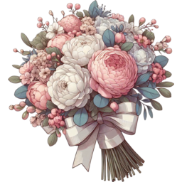 꽃, 꽃다발, 축하, 축하꽃다발, 결혼, 웨딩부케, 청첩장꽃, 청첩장부케, 감사, 감사꽃다발, 꽃선물, 꽃다발일러스트, 꽃일러스트, flower, wedding, bouquet, watercolor