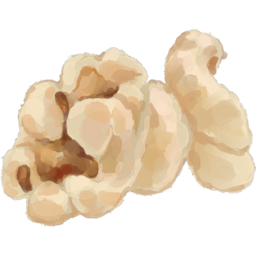 먹을것, 갈색, 디저트, 간식, 손그림, 수채화, 팝콘, 영화관, 옥수수, 즉석식품, 콘, 뻥튀기, 버터맛, 버터, 튀김