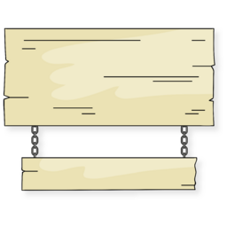 나무, 간판, 목판, wood, sign, 이정표, 안내판, 나무판