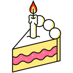 음식, 디저트, 촛불, 생일, 축하, 케이크, 조각케이크, dessert, cake, celebrate, birthday, candle, food
