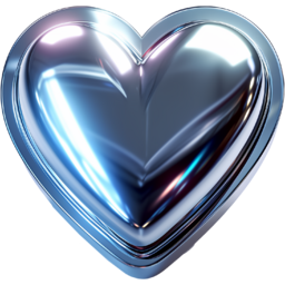 하트, 하트3D, 3D, 3D아이콘, 아이콘, icon, 3Dicon, heart, 크롬하트, 크롬, 입체하트, 하트그래픽