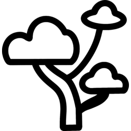 자연, nature, 픽토그램, pictogram, 단순한, simple, 나무, tree