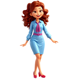 디즈니풍, 3D캐릭터, 캐릭터디자인, 아시안, 아시아인, 3D, 디즈니스타일