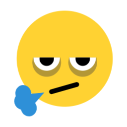 이모지, 이모티콘, 피곤함, 무기력, 지침, 귀찮음, 퇴근모드, 피폐함, 스트레스, 힘듦