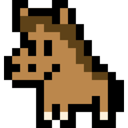 pixel, 픽셀아트, 도트, 동물, animal, 픽셀, chinese, symbol, 12지신, 십이지신, 말, 말띠, horse