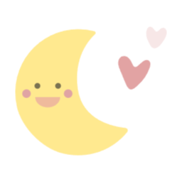 초승달, 달, moon, 달캐릭터, 달그림, 어린이집, 다꾸, 달스티커, 추석, 한가위, 밤하늘