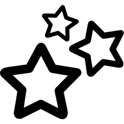 자연, nature, 픽토그램, pictogram, 단순한, simple, 별, star, 날씨, weather, 밤, night, 반짝, 스프랑클