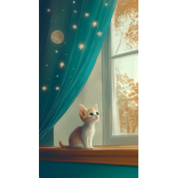 고양이, 귀여운, 아기고양이, 감성적인