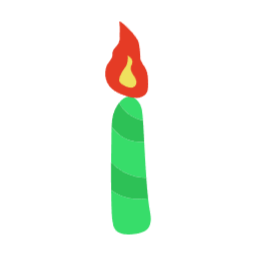 생일초, 양초, 초, 불, 촛불