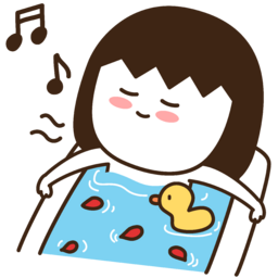 일러스트, 그림, 이모티콘, 여자아이, 커플, 귀여운그림, 휴식, 여유, 욕조, 귀여운