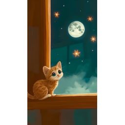 고양이, 귀여운, 아기고양이, 감성적인