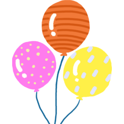 풍선, 생일, 파티, 축하, 신나는