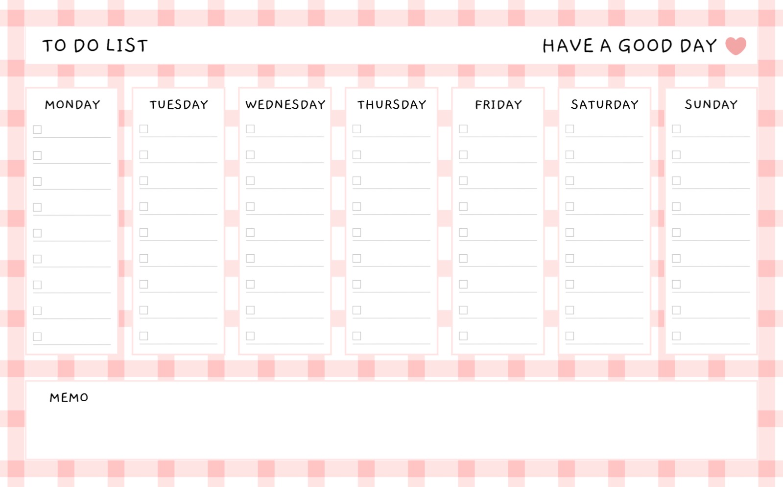 굿노트속지 TO DO LIST