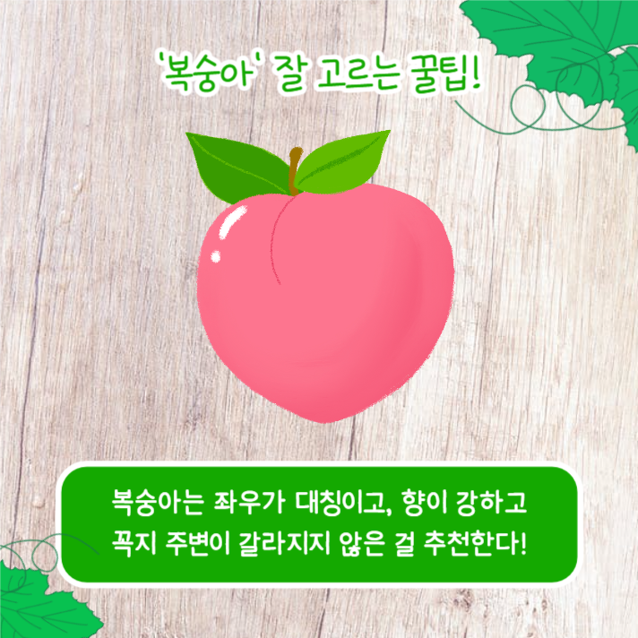 좋은 과일 고르는 꿀팁 (카드뉴스)