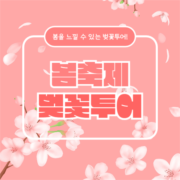 봄축제 벚꽃투어 (카드뉴스)