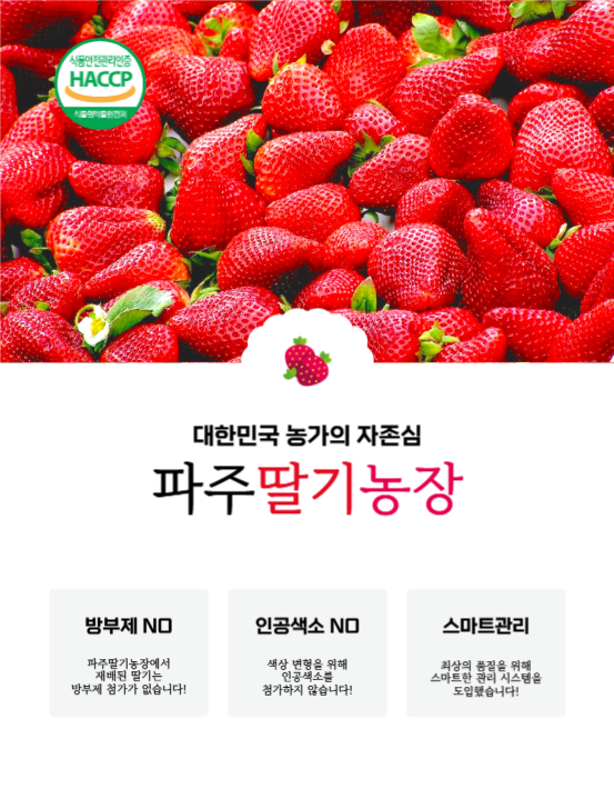 파주딸기농장쿠팡상세페이지