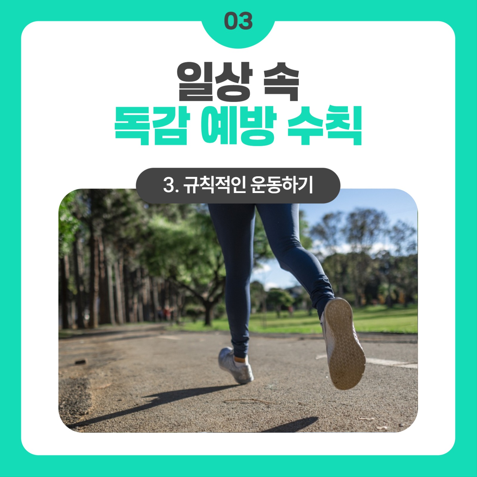 겨울철 독감주의 카드뉴스