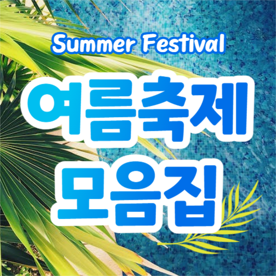 여름축제 모음집 (인스타)