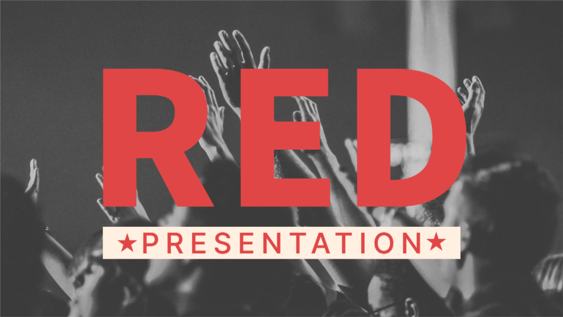 red presentation