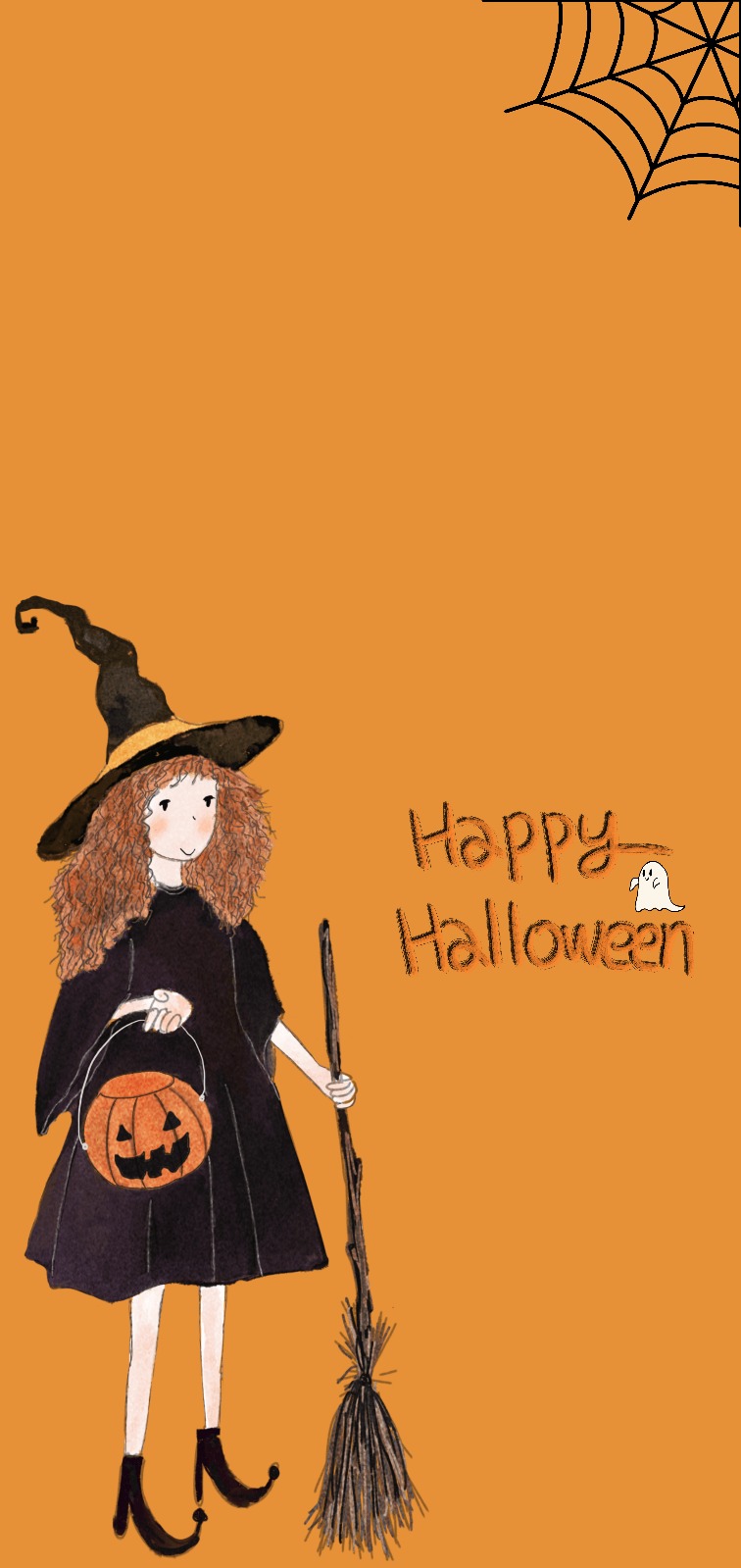 할로윈 마녀 배경