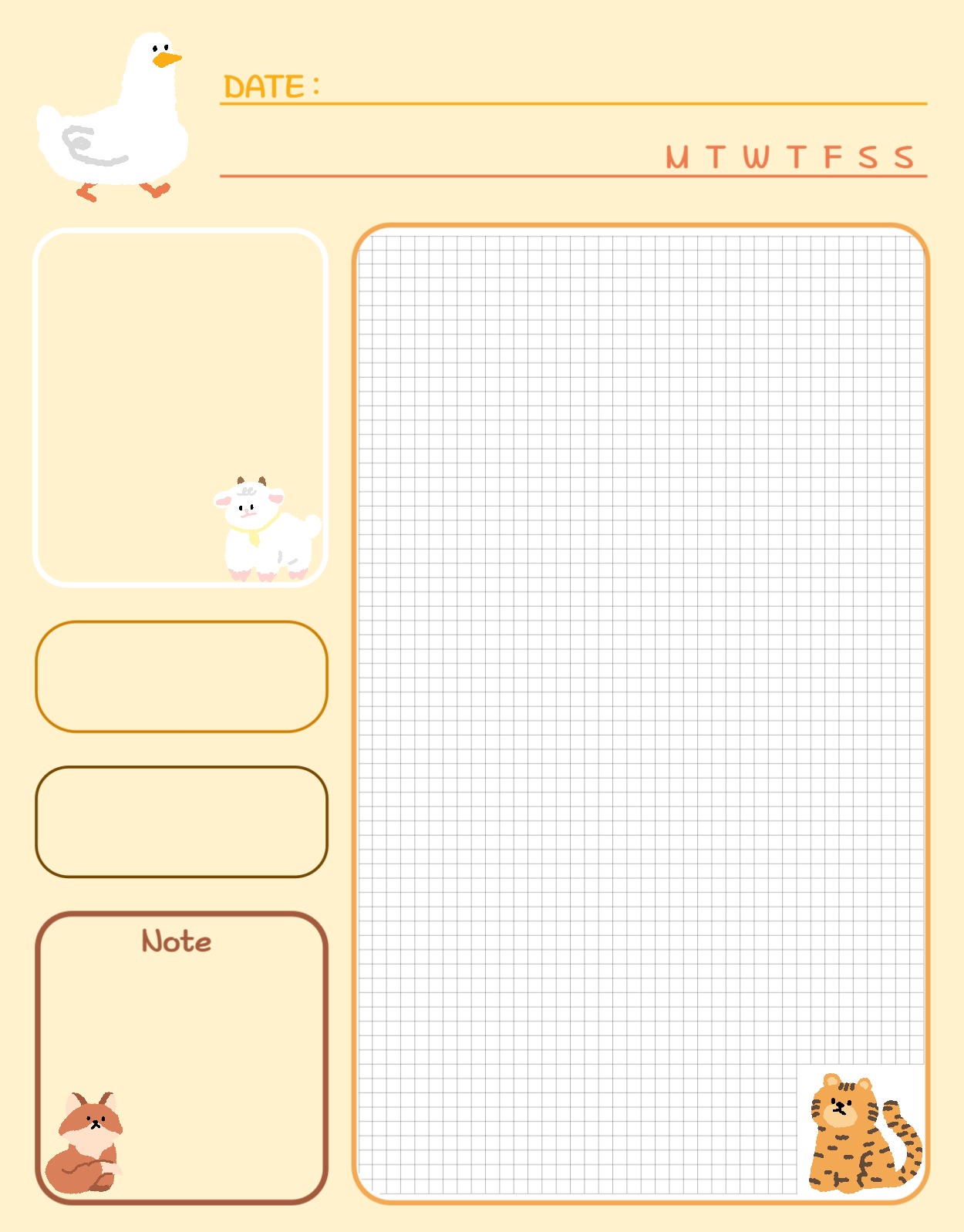 굿노트 데일리 노트