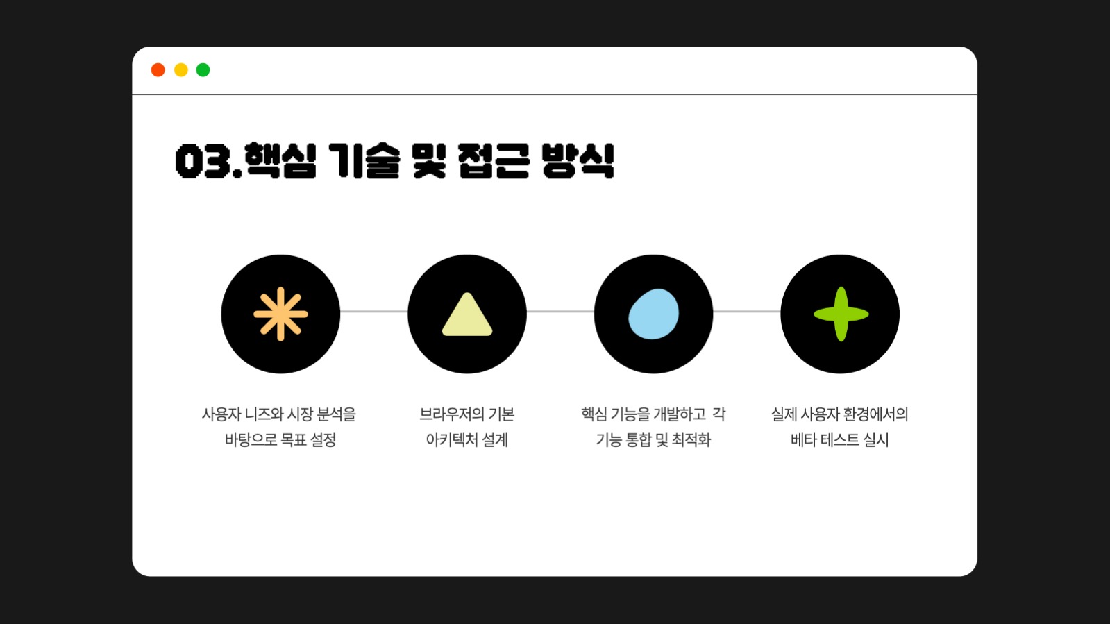 심플 브라우저 컨셉 PPT