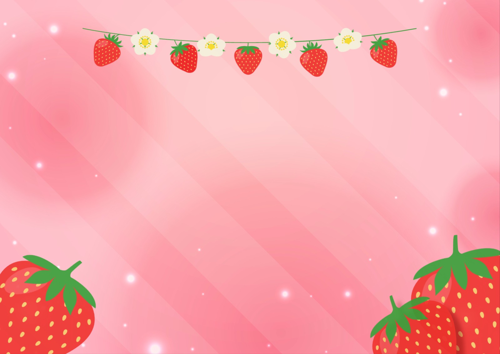 Strawberry 엽서