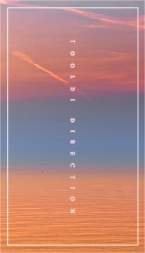 파스텔 무지개 빛깔 명함