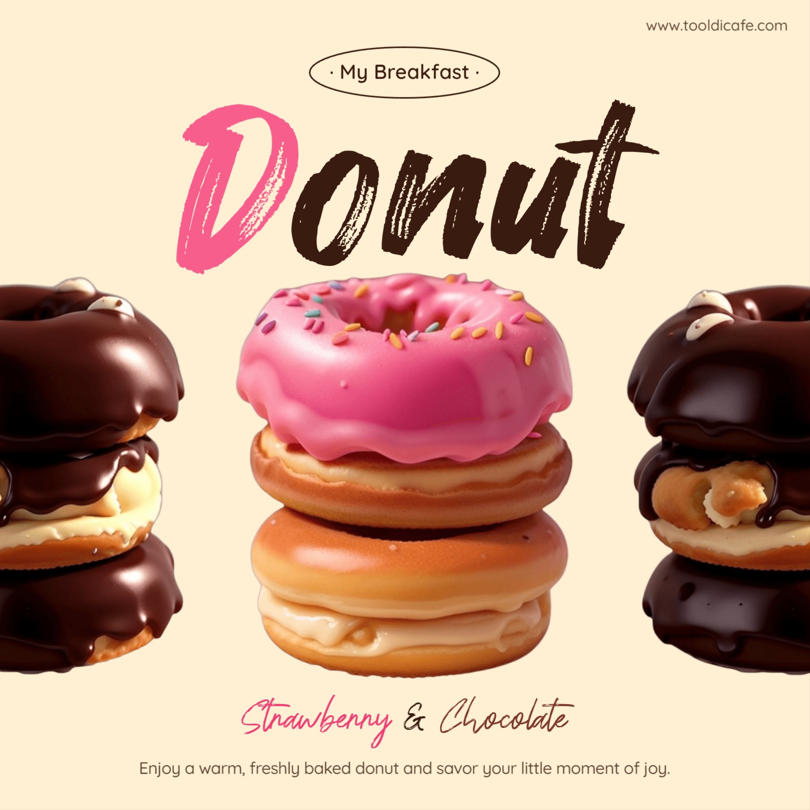 카페 신메뉴 홍보 소셜 광고 배너