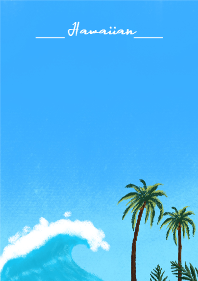 하와이안 레터