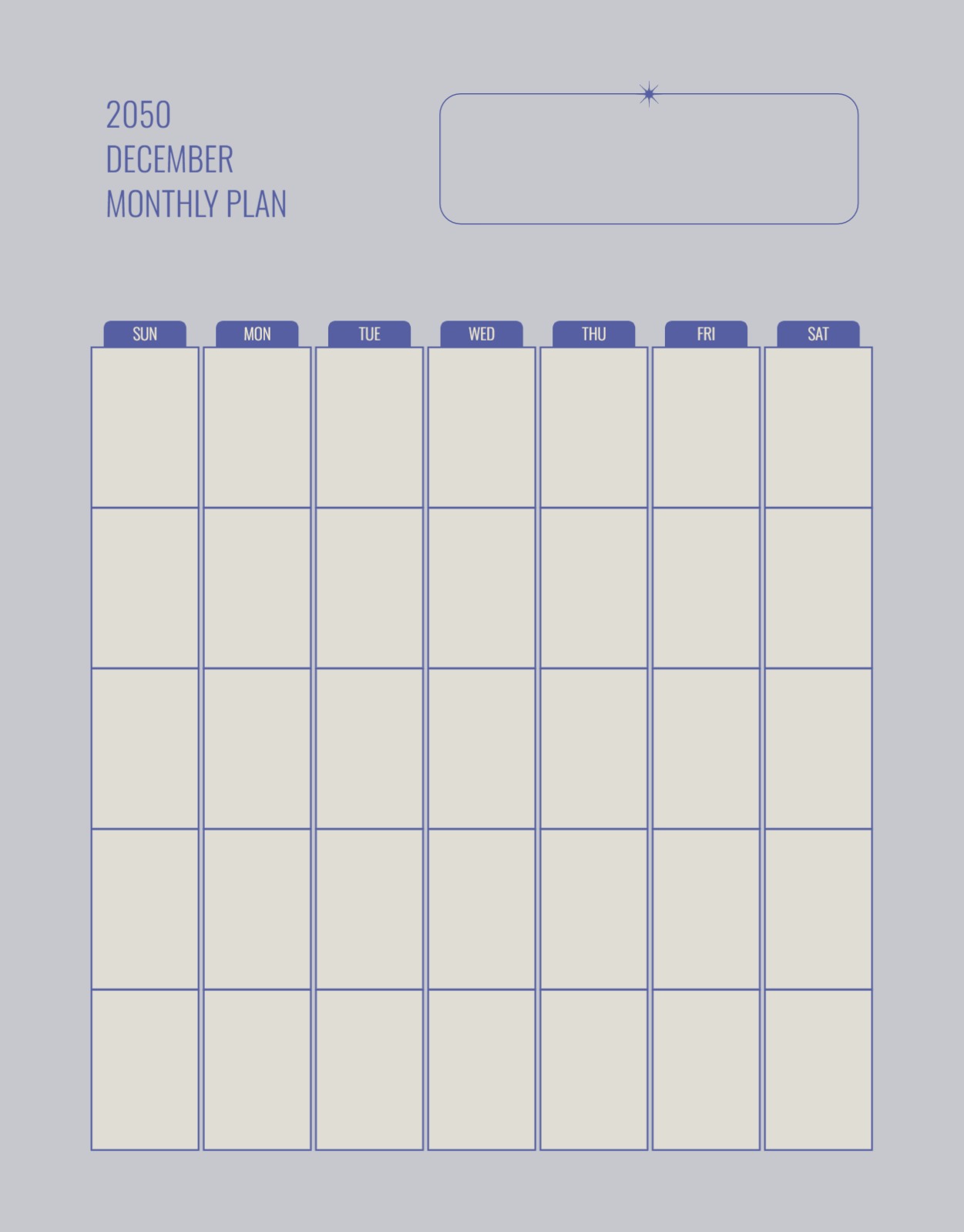 겨울 월간 플래너 굿노트