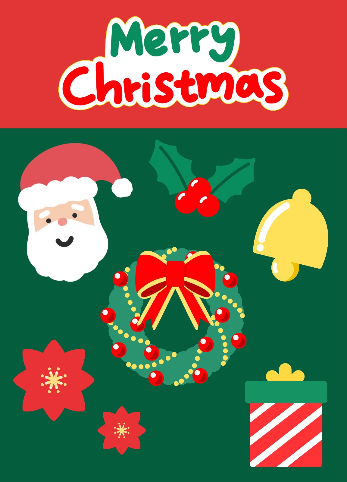 크리스마스 스티커