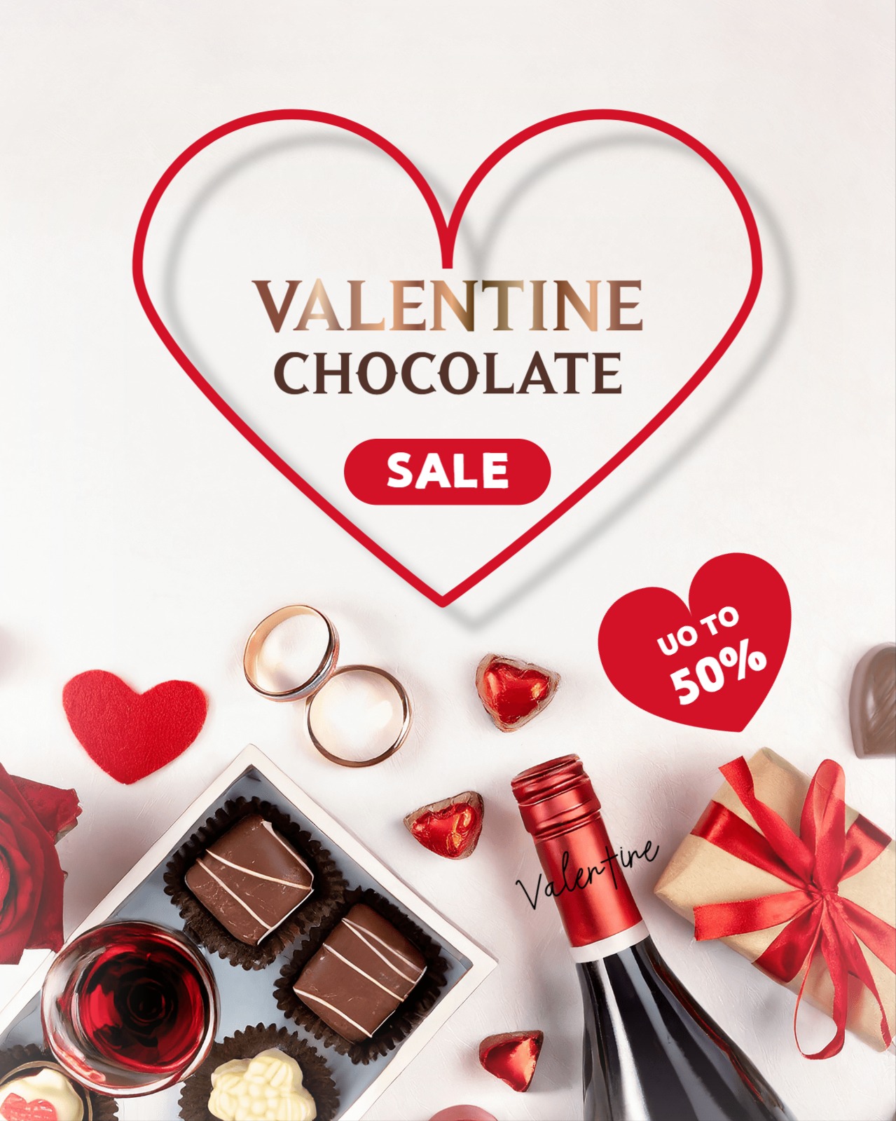 발렌타인 초콜렛 세일