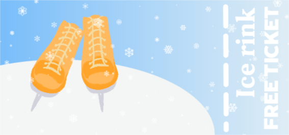 아이스링크 무료 티켓