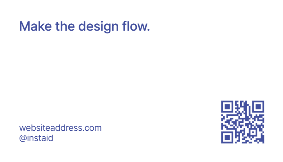 심플 비즈니스 디지털명함